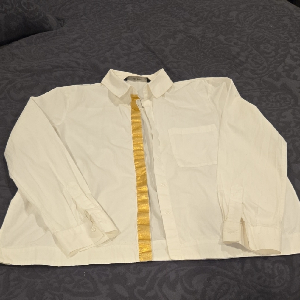 Zara Basic White Blouse
